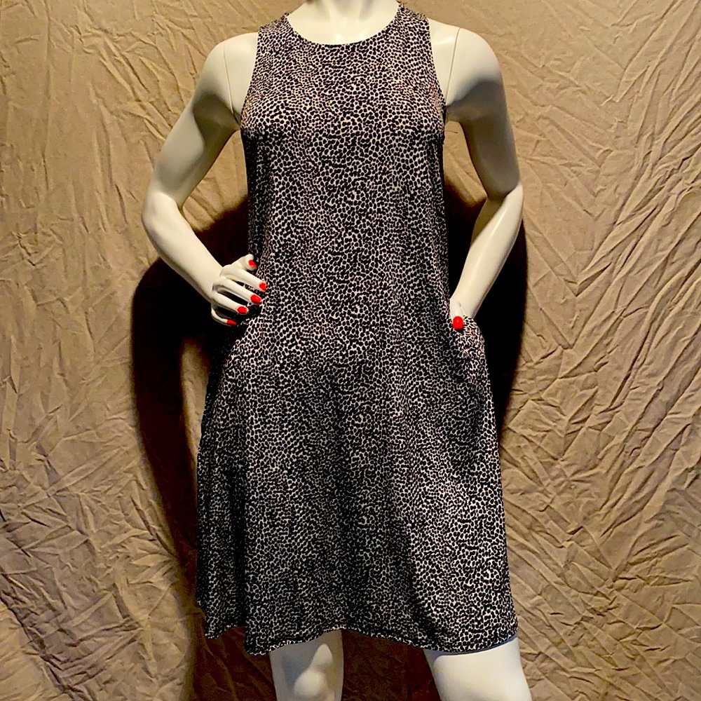 Animal print Karen Kane dress.
